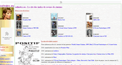 Desktop Screenshot of calindex.eu